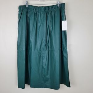 A New Day faux leather skirt